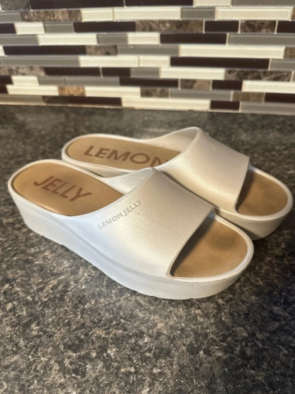 Lemon jelly sandals
